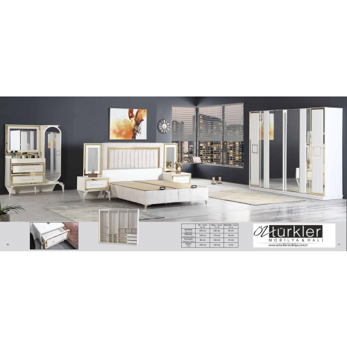 ÖZTÜRKLER YATAK ODASI TK 28