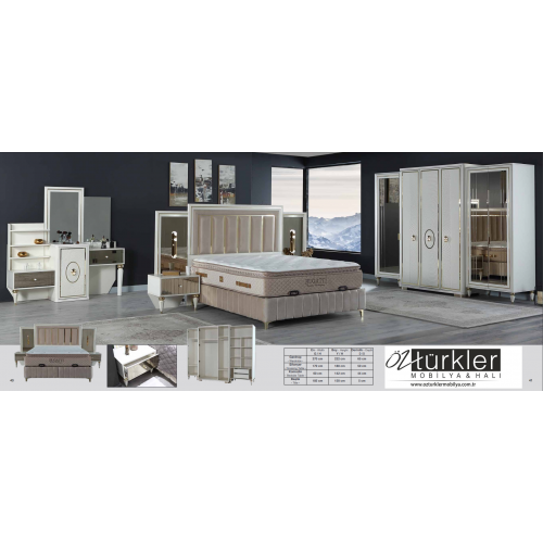 ÖZTÜRKLER YATAK ODASI TK 29